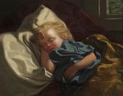 John George Brown Sleeping Angel china oil painting artist